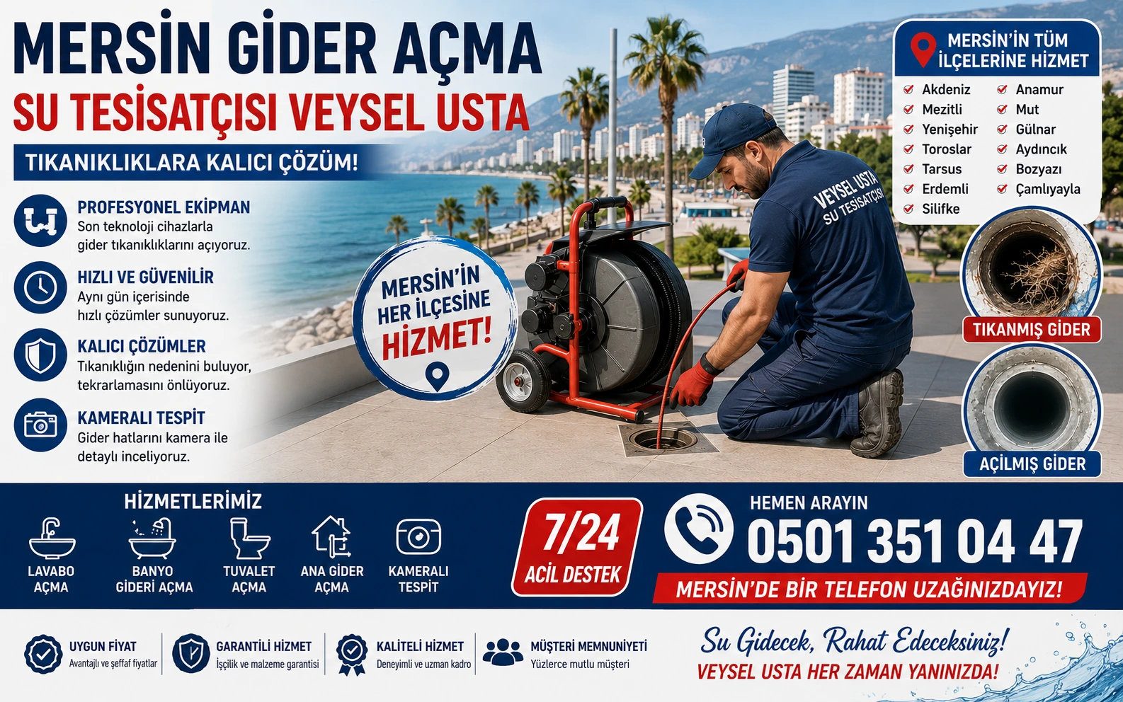 Mersin Su Tesisatçısı Veysel Usta